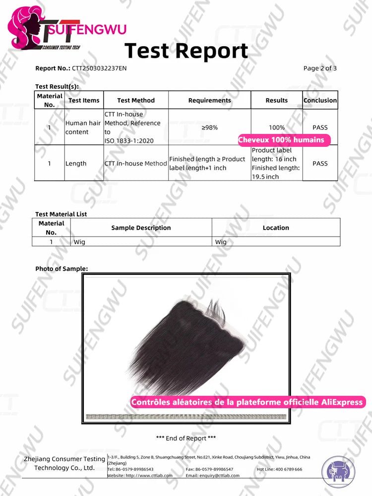 Frontal HD Lace 13x6 & 13x4 – Swiss Lace Transparent, Cheveux Humains Remy 100% | Livraison 2-3j en France