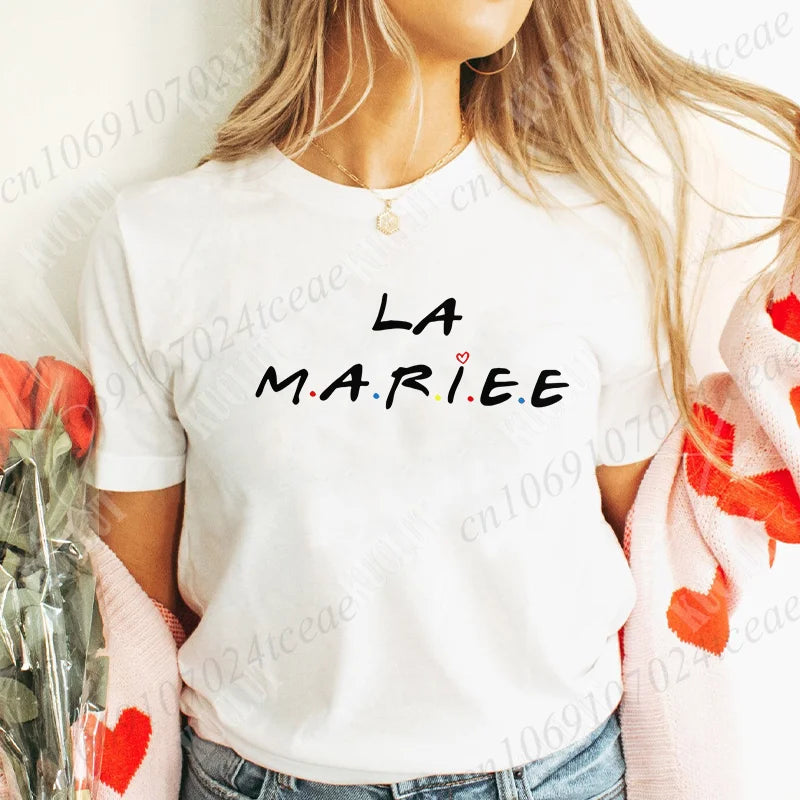 T-shirt Team de la Mariée – EVJF & Enterrement de Vie de Jeune Fille