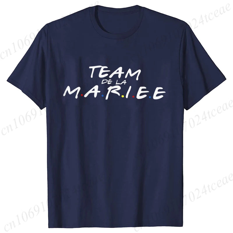 T-shirt Team de la Mariée – EVJF & Enterrement de Vie de Jeune Fille