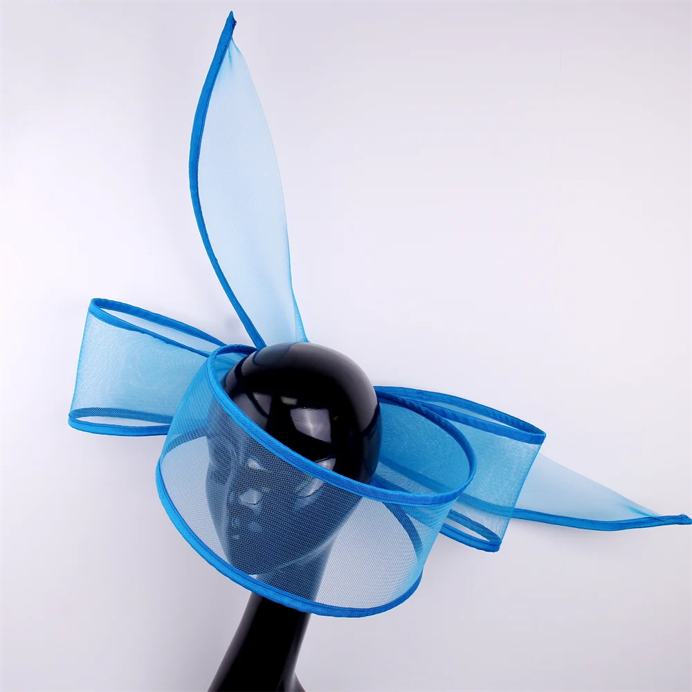 Nouveau  fascinateur mariage pilulier chapeau femmes élégant fascinateur chapeaux pince à cheveux église dames fête casque mode chapeaux