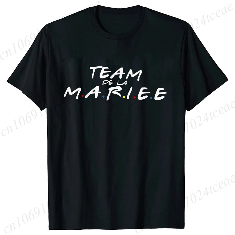 T-shirt Team de la Mariée – EVJF & Enterrement de Vie de Jeune Fille