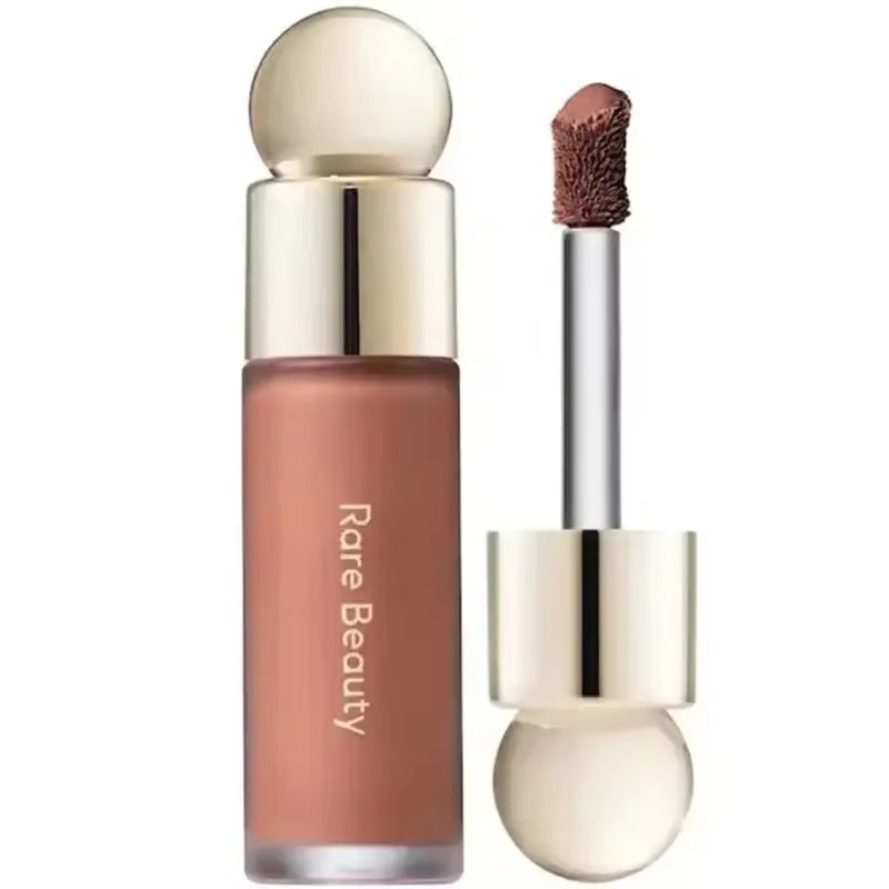 Blush Liquide Satiné & Bâton Contour Bronze Mat – Maquillage Longue Tenue | Ombres Nez & Joues