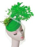 Chapeau Fascinateur À Fleurs – Pince à Cheveux Élégante, Kentucky Derby & Fêtes
