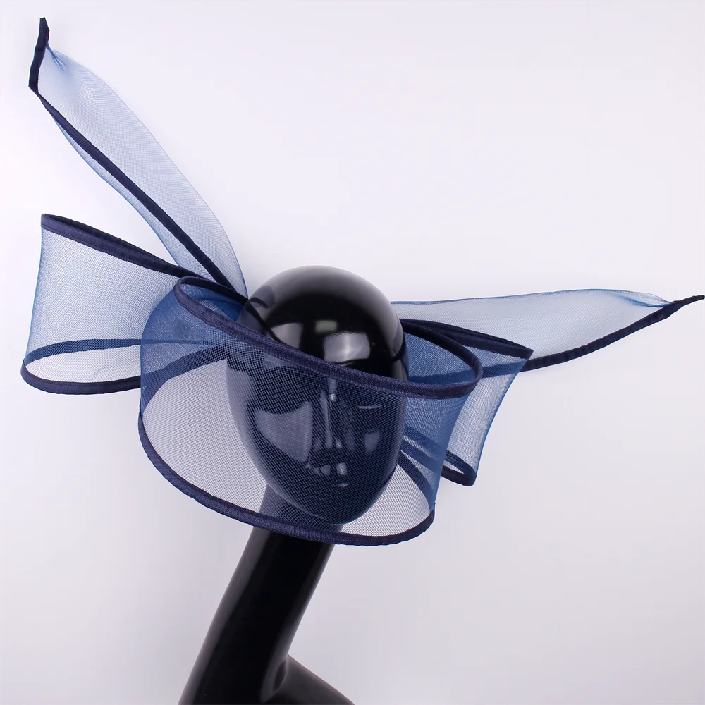 Nouveau  fascinateur mariage pilulier chapeau femmes élégant fascinateur chapeaux pince à cheveux église dames fête casque mode chapeaux