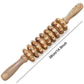 Masseur en bois à 9 rouleaux, bâton à main, Point de déclenchement, outils de Massage manuels pour Anti-cellulite, soulagement des douleurs musculaires du corps