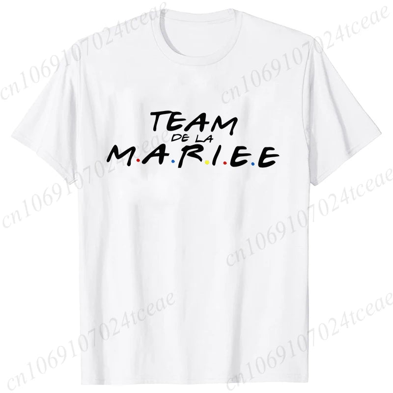 T-shirt Team de la Mariée – EVJF & Enterrement de Vie de Jeune Fille