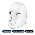 Masque LED Facial 7 Couleurs Rechargeable – Rajeunissement & Soin de la Peau à Domicile