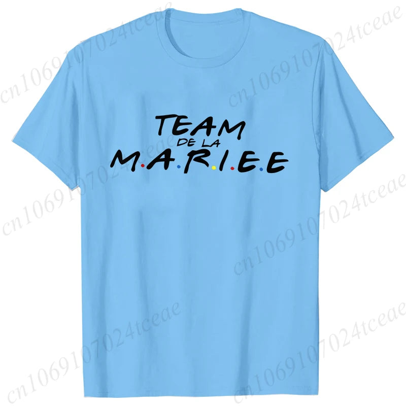 T-shirt Team de la Mariée – EVJF & Enterrement de Vie de Jeune Fille