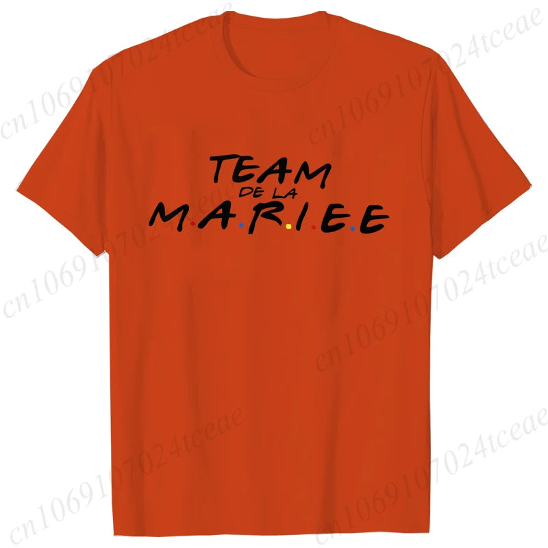 T-shirt Team de la Mariée – EVJF & Enterrement de Vie de Jeune Fille