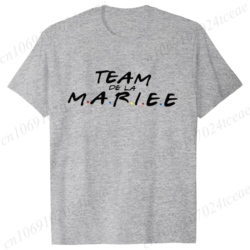 T-shirt Team de la Mariée – EVJF & Enterrement de Vie de Jeune Fille