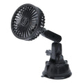 Ventilateur de Voiture Électrique 12V/24V – Rotation 360° & Ventouse Puissante