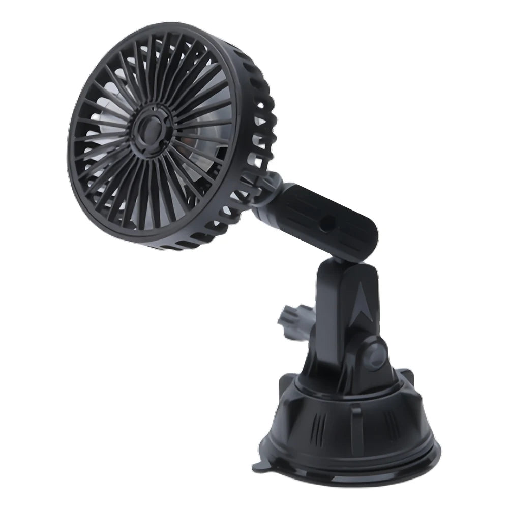 Ventouse ventilateur de voiture électrique 12V 24V ventilateur de refroidissement de voiture rotatif à 360 degrés ventilateur de refroidissement automatique Portable pour camion SUV berline RV Van bateau