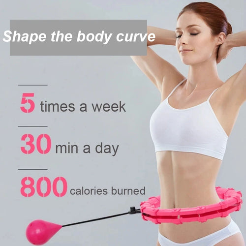 Cerceau de Fitness Intelligent – 21 à 30 Nœuds, Massage & Perte de Poids